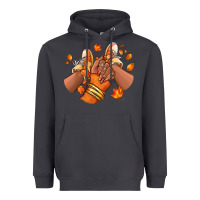 Smoke Black girl Fall sneakers Heavyweight Hoodie - RanaPortraitStore