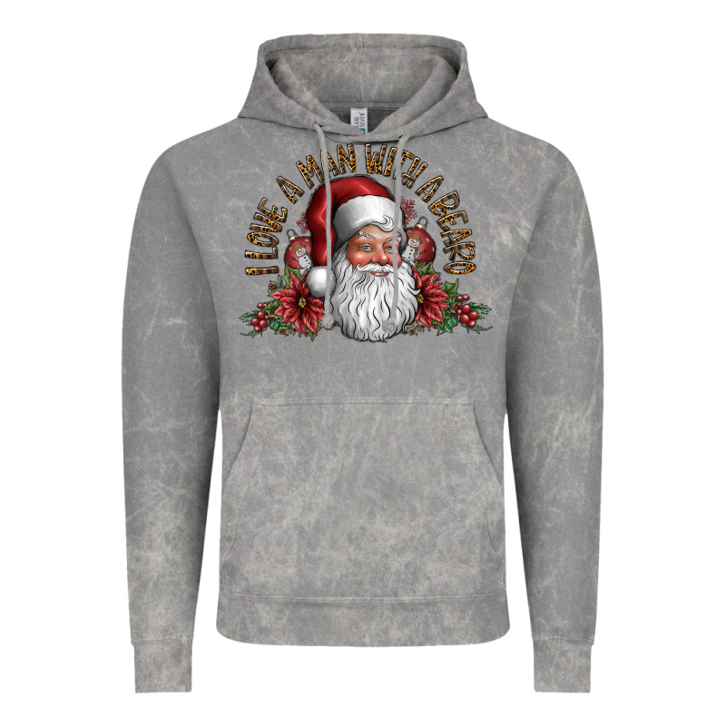 I Love A Man With A Bearo Vintage Hoodie by CowhideDigitalArt | Teevron