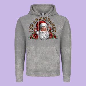 I Love A Man With A Bearo Vintage Hoodie Designed By Cowhidedigitalart