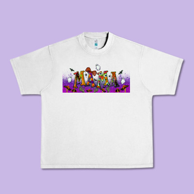 Halloween Mama Libbey Glass Urban Heavy Tee Designed By Bundleandbundleshop