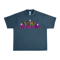 Midnight Navy halloween mama libbey glass Urban Heavy Tee - BundleAndBundleShop