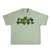 Oil Green st patricks day lucky shamrock Urban Heavy Tee - RanaPortraitStore