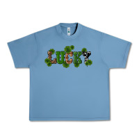 Pebble Blue st patricks day lucky shamrock Urban Heavy Tee - RanaPortraitStore