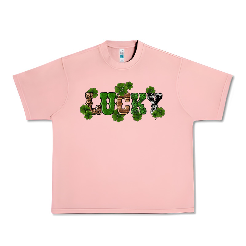 St Patricks Day Lucky Shamrock Urban Heavy Tee by RanaPortraitStore | Teevron