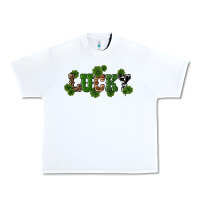 White st patricks day lucky shamrock Urban Heavy Tee - RanaPortraitStore
