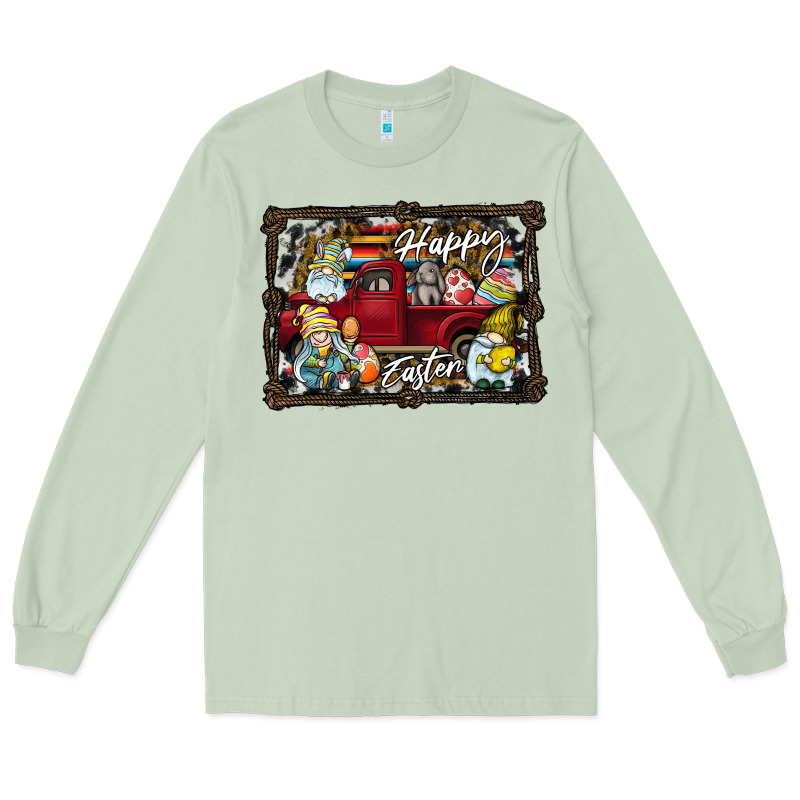Happy Easter Long Sleeve Tee by CowhideDigitalArt | Teevron