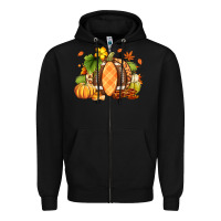 Black Fall American Football Zipper Hoodie - RanaPortraitStore