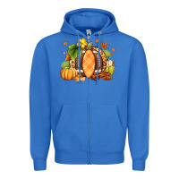 True Royal Fall American Football Zipper Hoodie - RanaPortraitStore
