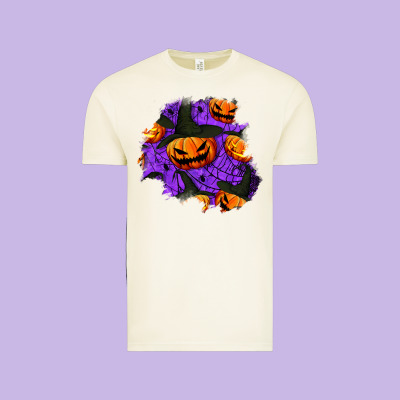Halloween Pumpkin Patch  1 Vintage Tee Designed By Bundleandbundleshop