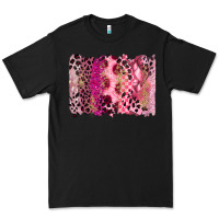 Black breast cancer brushstroke Premium Tee - FaDigitalArtStudio