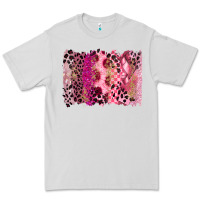 Dove Grey breast cancer brushstroke Premium Tee - FaDigitalArtStudio