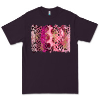 Plum breast cancer brushstroke Premium Tee - FaDigitalArtStudio