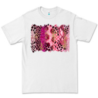 White breast cancer brushstroke Premium Tee - FaDigitalArtStudio