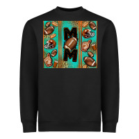Black American football mom Heavyweight Sweatshirt - Jasminsmagicworld