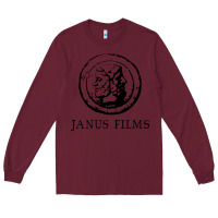 Burgundy janus movies Long Sleeve Tee - baoMotion