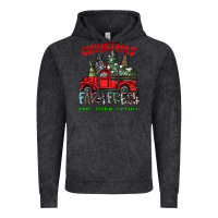 Vintage Black christmas farm fresh Vintage Hoodie - CowhideDigitalArt
