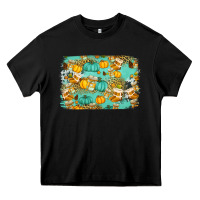 Black western fall vibes background Heavy Core Tee - Jasminsmagicworld