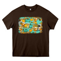 Chocolate Brown western fall vibes background Heavy Core Tee - Jasminsmagicworld
