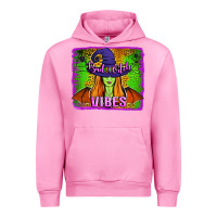 Fuchsia Pink bad witch vibes Urban Hoodie - Jasminsmagicworld