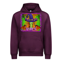 Mauve Wine bad witch vibes Urban Hoodie - Jasminsmagicworld