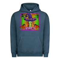 Pigment Midnight Navy bad witch vibes Urban Hoodie - Jasminsmagicworld