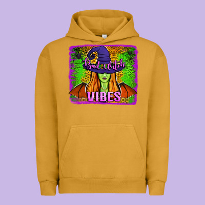 Bad Witch Vibes Urban Hoodie Designed By Jasminsmagicworld