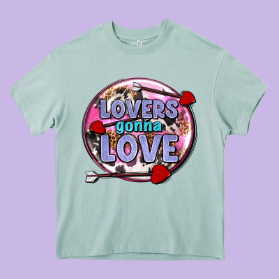 Lovers Gonna Love Olivia Heavy Core Tee Designed By Oliviacreatesart