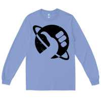 Colony Blue hitchhike Long Sleeve Tee - baoMotion