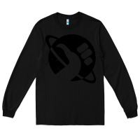 Black hitchhike Long Sleeve Tee - baoMotion