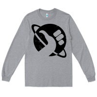 Heather Grey hitchhike Long Sleeve Tee - baoMotion