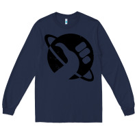 Navy hitchhike Long Sleeve Tee - baoMotion