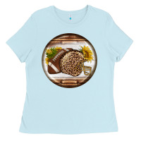American Football Round Earrings Ladies Tee | Teevron