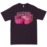 Plum Cancer Pumpkins Premium Tee - FaDigitalArtStudio