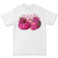 White Cancer Pumpkins Premium Tee - FaDigitalArtStudio
