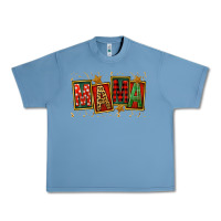 Pebble Blue mama christmas Urban Heavy Tee - FaDigitalArtStudio
