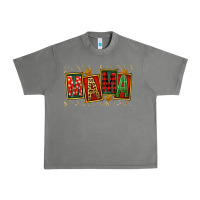 Tornado mama christmas Urban Heavy Tee - FaDigitalArtStudio