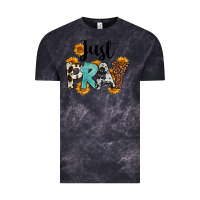 Cloud Black Just Pray Vintage Tee - FaDigitalArtStudio
