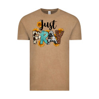 Vintage Coffee Just Pray Vintage Tee - FaDigitalArtStudio