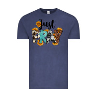 Vintage Denim Just Pray Vintage Tee - FaDigitalArtStudio