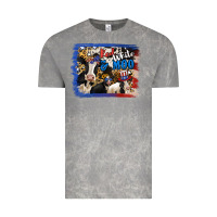Cloud Rock Red White Moo Heifers Vintage Tee - RanaPortraitStore