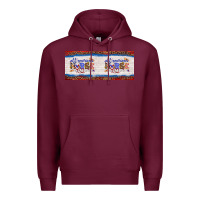 Burgundy all american nurse 11oz mug Premium Hoodie - Artiststas