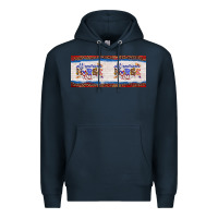 Navy all american nurse 11oz mug Premium Hoodie - Artiststas