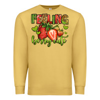 Antique Gold feeling berry cute strawberry Premium Sweatshirt - Jasminsmagicworld