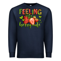 Navy feeling berry cute strawberry Premium Sweatshirt - Jasminsmagicworld