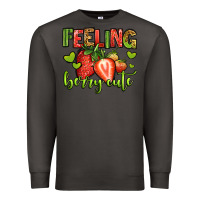 Smoke feeling berry cute strawberry Premium Sweatshirt - Jasminsmagicworld