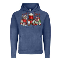 Christmas Coffee Drink Vintage Hoodie | Teevron