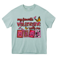 Arona my favorite valentine calls me mama Heavy Core Tee - OliviaCreatesArt