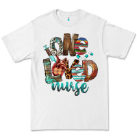 White One Loved Nurse Premium Tee - FaDigitalArtStudio