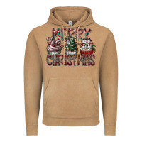 Vintage Camel Merry Christmas Vintage Hoodie - CowhideDigitalArt