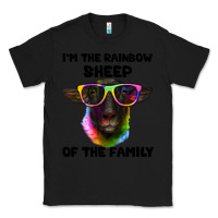 Black i'm the rainbow sheep of the family suffolk sheep Classic Tee - Artiststas